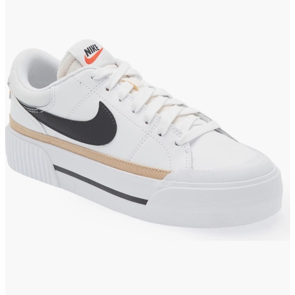 Nike Court Legacy Lift Platform Sneaker Size 7 - Picture 2 of 6